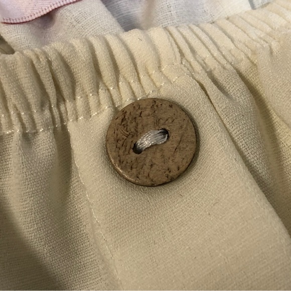 Vivace Cream, Loose fit, Boho, Peasant Style Blouse, Sz M, NWOT - Picture 7 of 10